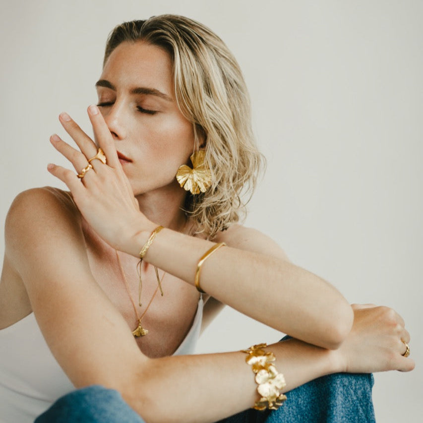 Flora Rise Cuff Bracelet