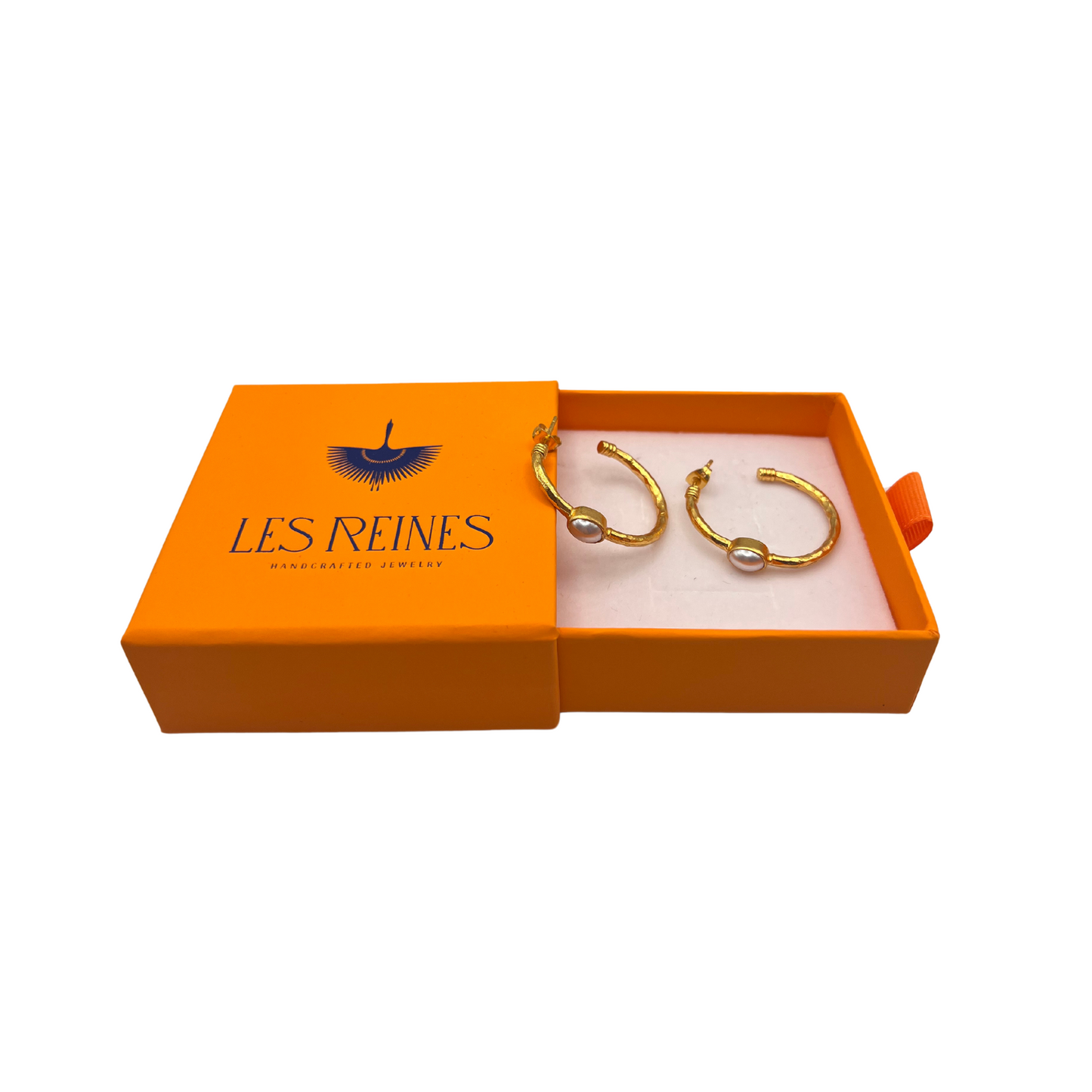 The Cirque Earrings with Pearl