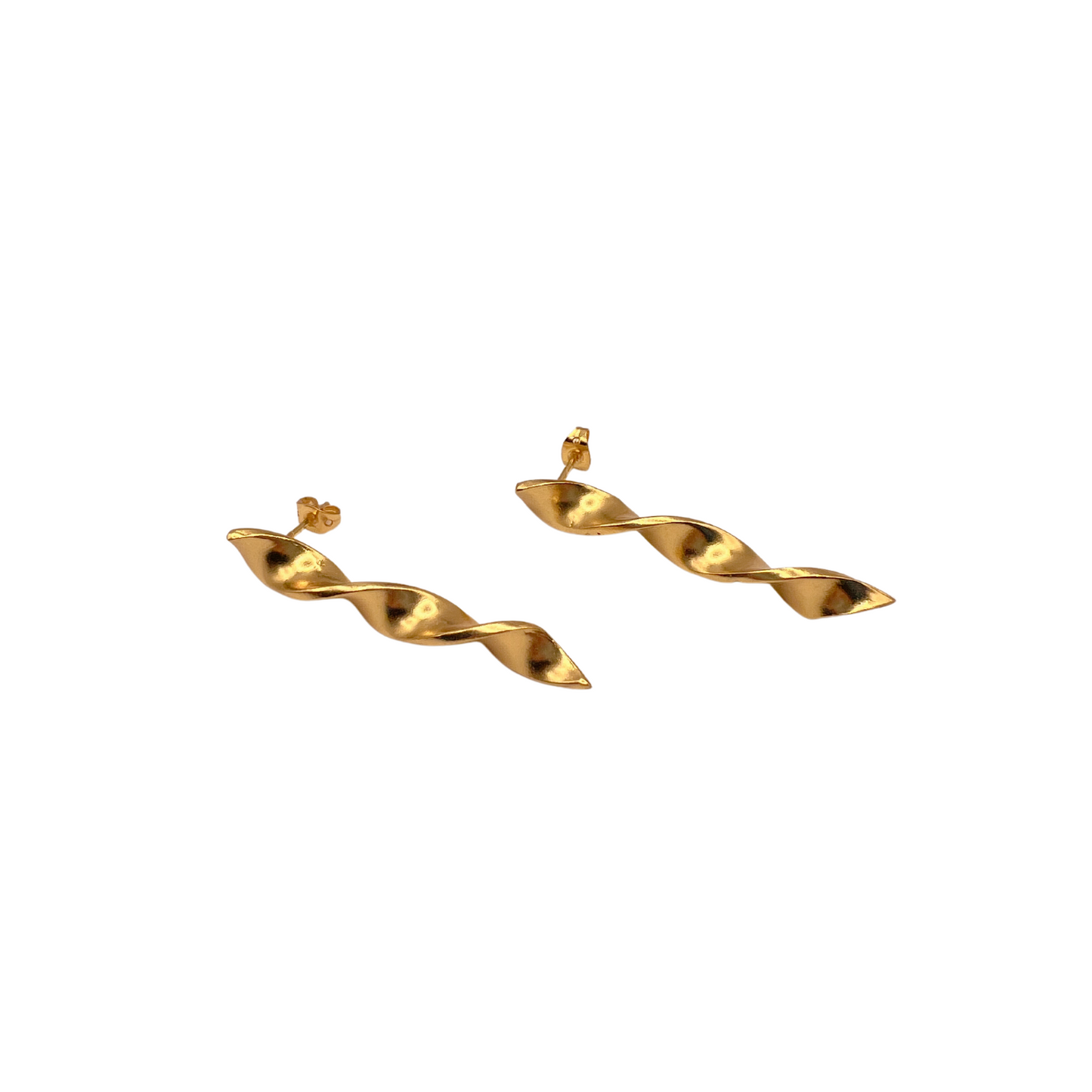 Golden Arc Earrings
