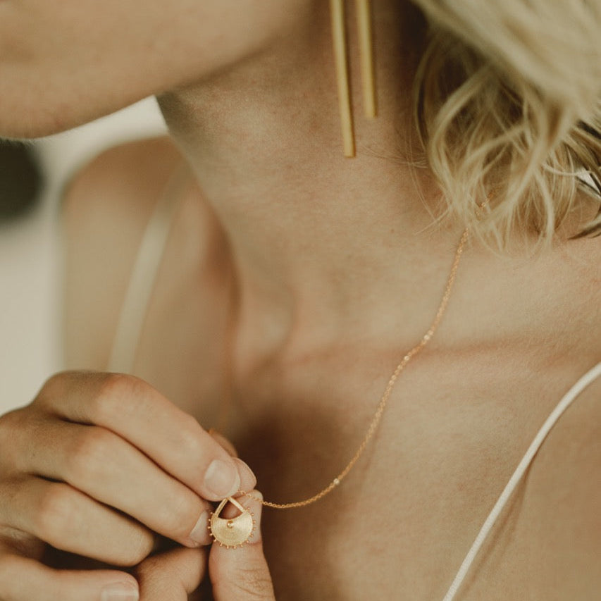 Aurora - Long Minimalist Necklace
