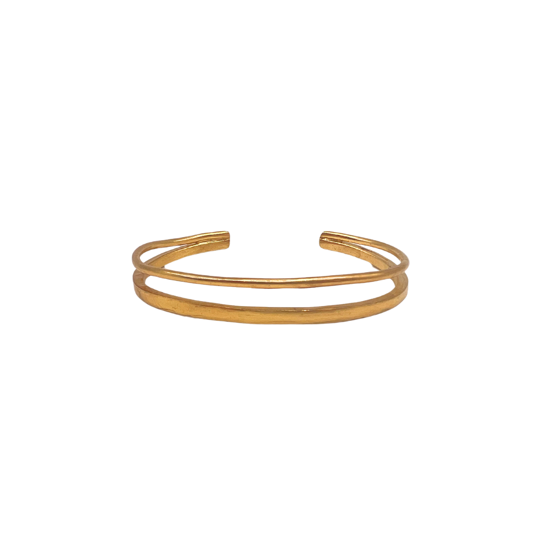 Harmonic Libra Cuff Bracelet