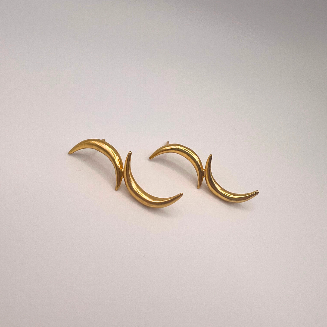 Lunar Mirror Earrings