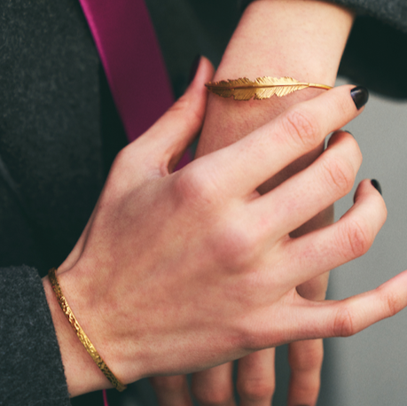 Golden Laurel Bracelet - Les Reines
