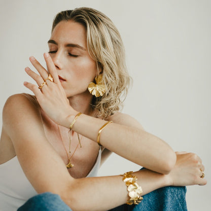 Flora Rise Cuff Bracelet