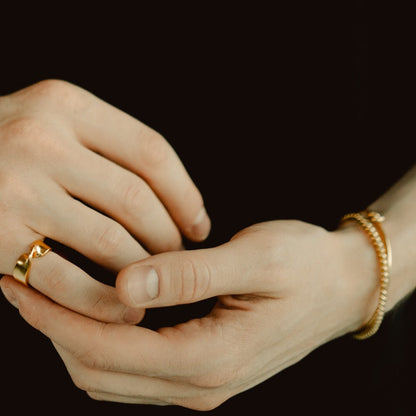 Golden Arc Ring