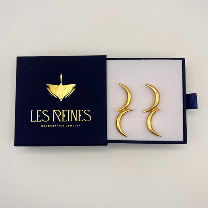 Lunar Mirror Earrings
