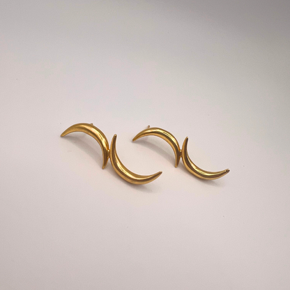 Lunar Mirror Earrings