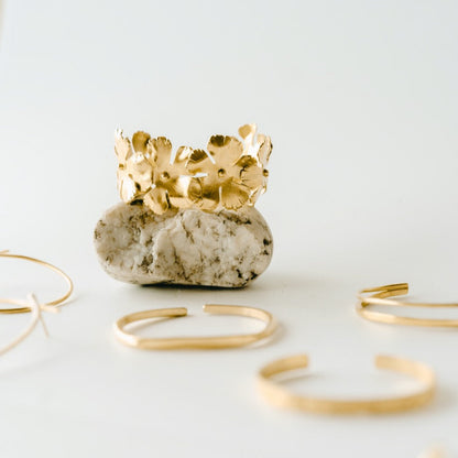 Flora Rise Cuff Bracelet