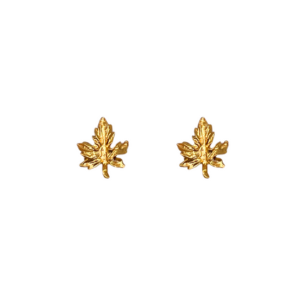 Petite Leaf Earrings