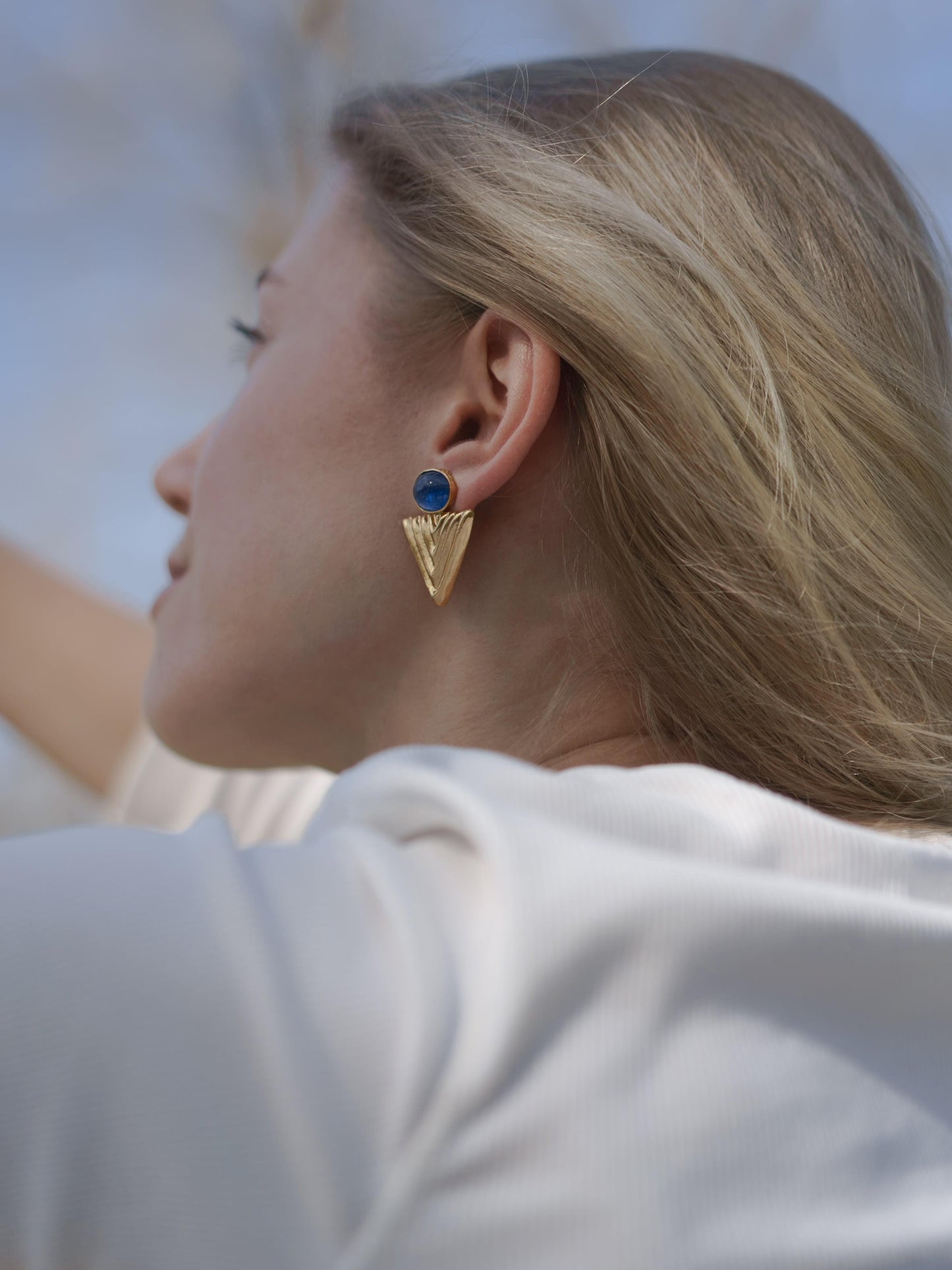 Blue Zenith Earrings