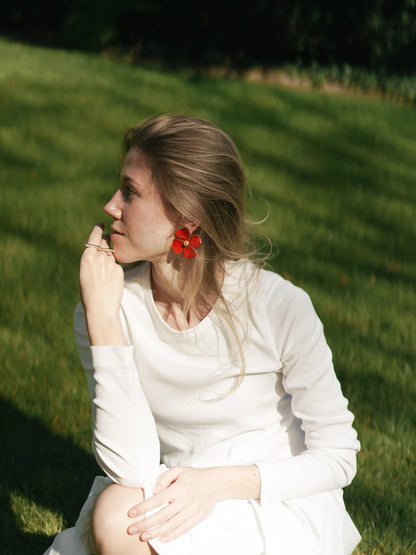 Boucles d'oreilles Élégance Florale