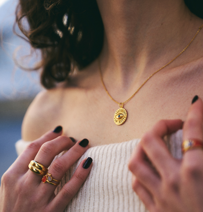 Medallion of the Eye Necklace