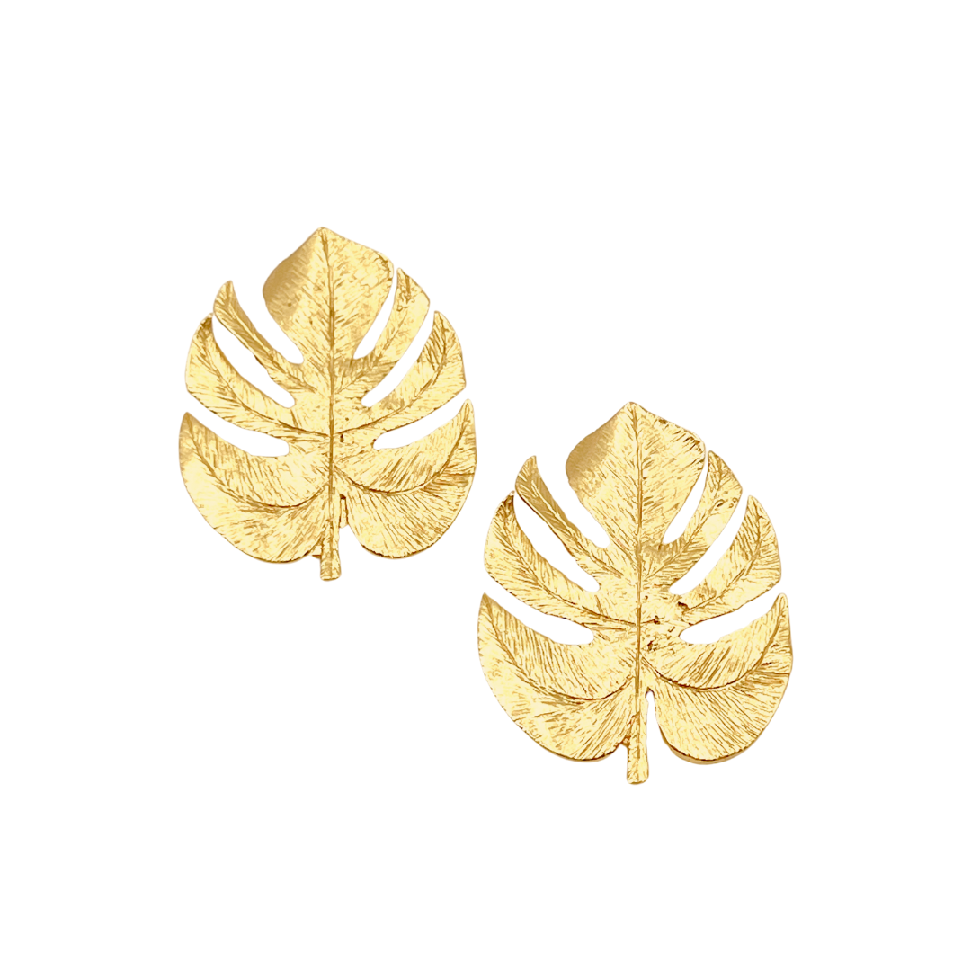 The Grand Leaf Earrings