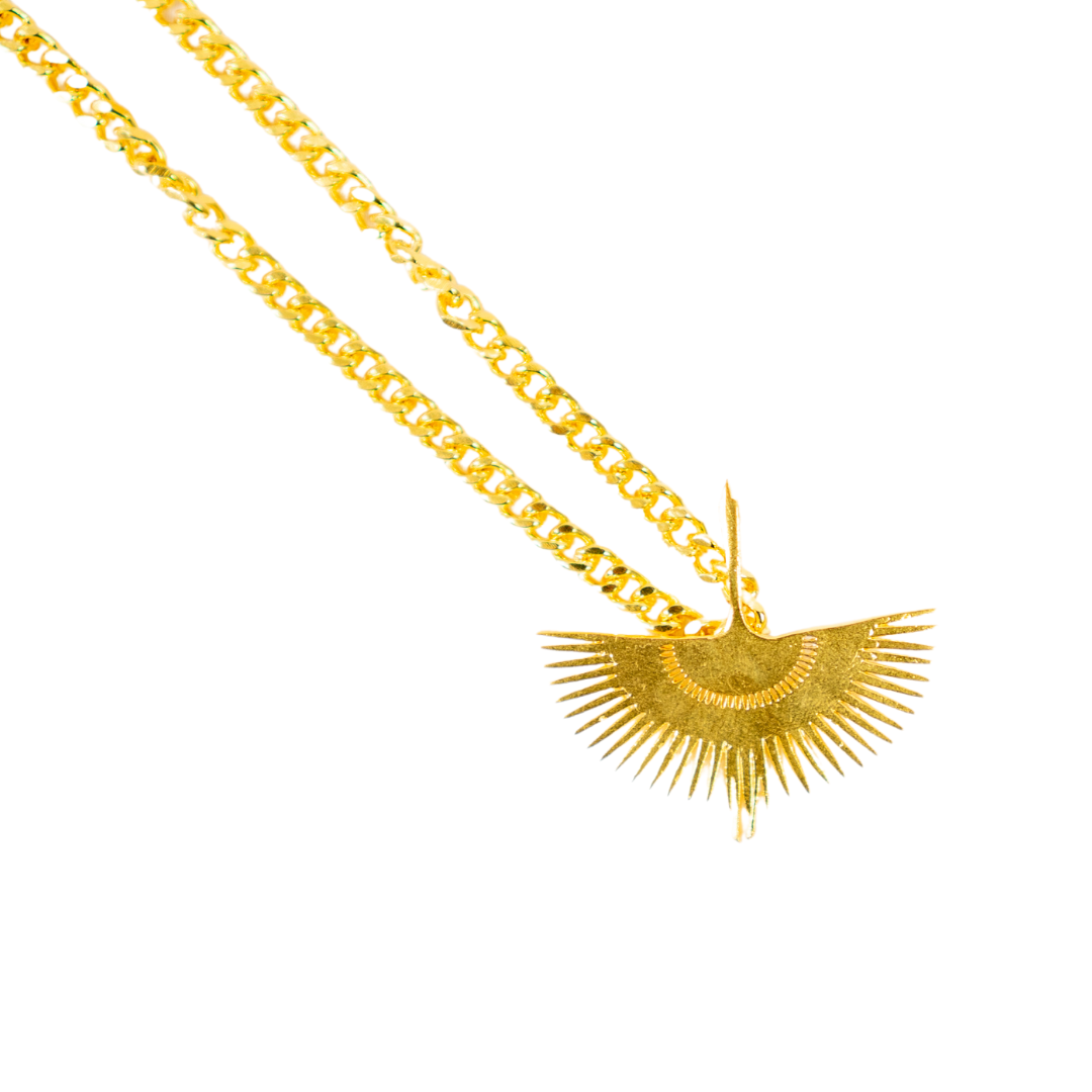 The Peafowl Necklace - 1 cm