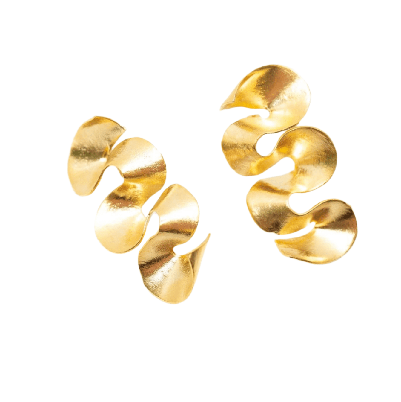 Bosphorus Wave Earrings - Les Reines