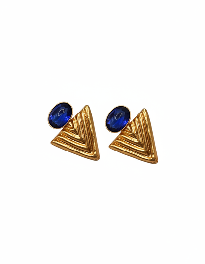 Blue Zenith Earrings