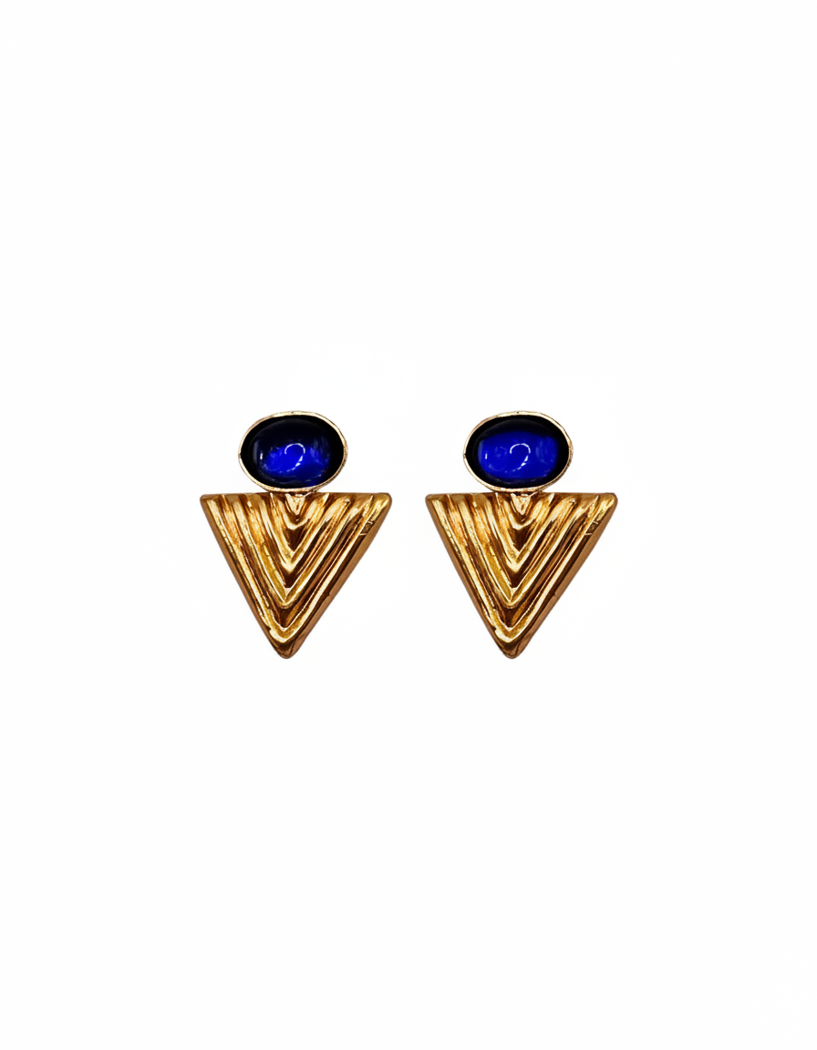 Blue Zenith Earrings