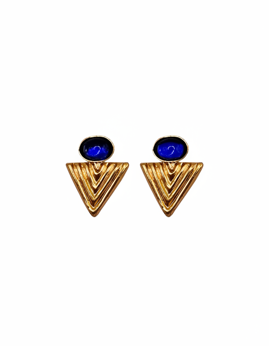 Blue Zenith Earrings
