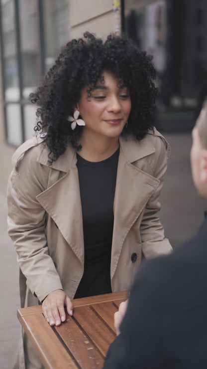 Boucles d'oreilles Élégance Florale